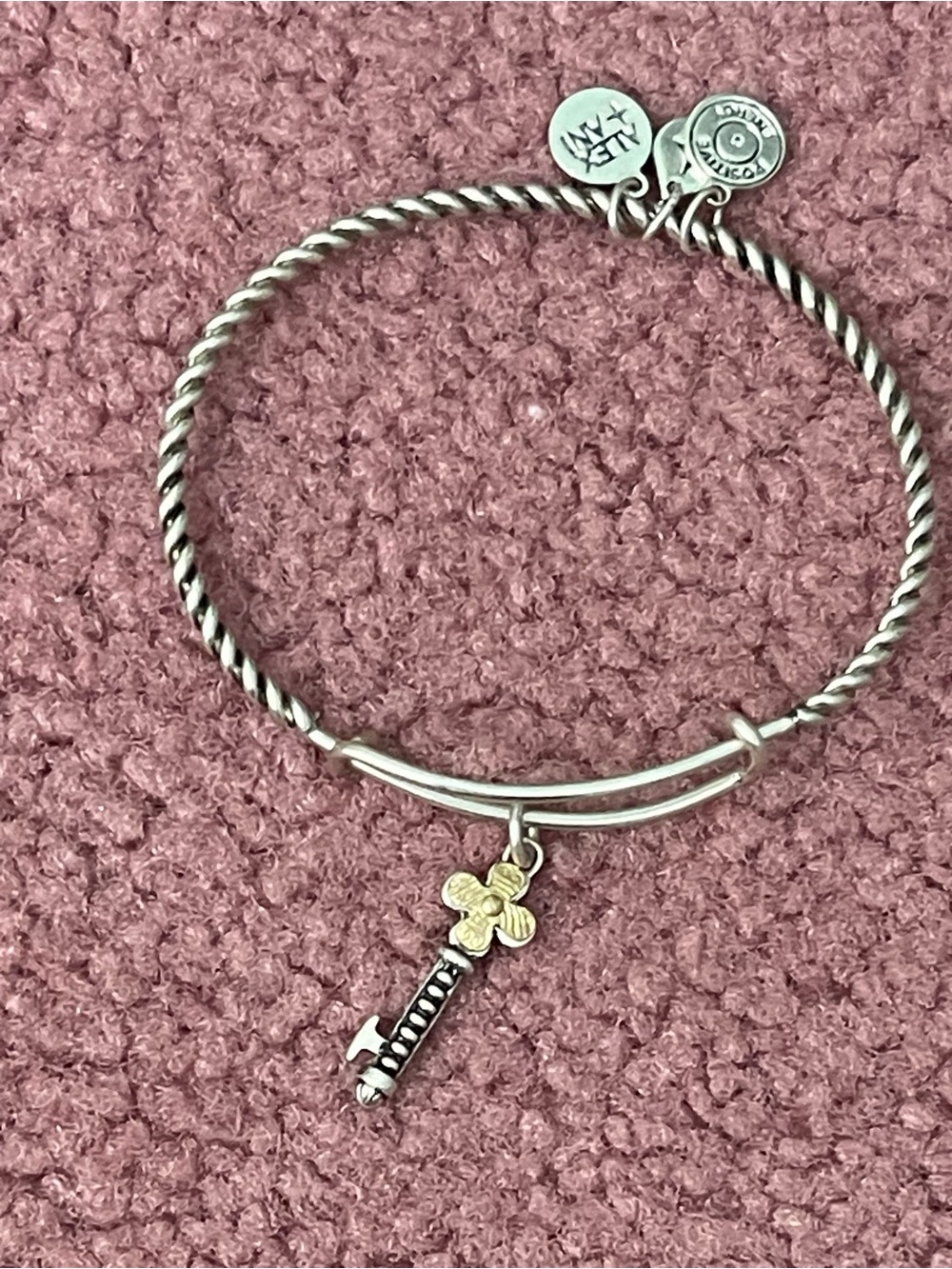 Alex & Ani Silver bangle
